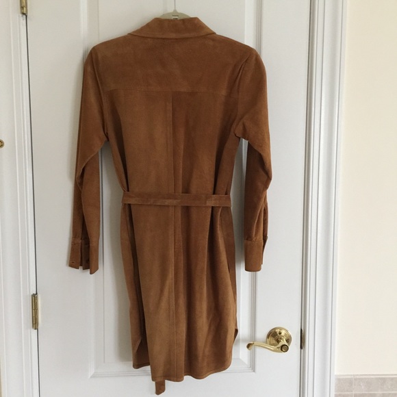 Free People Swingin' Suede Dress in Brown - Picture 6 of 8